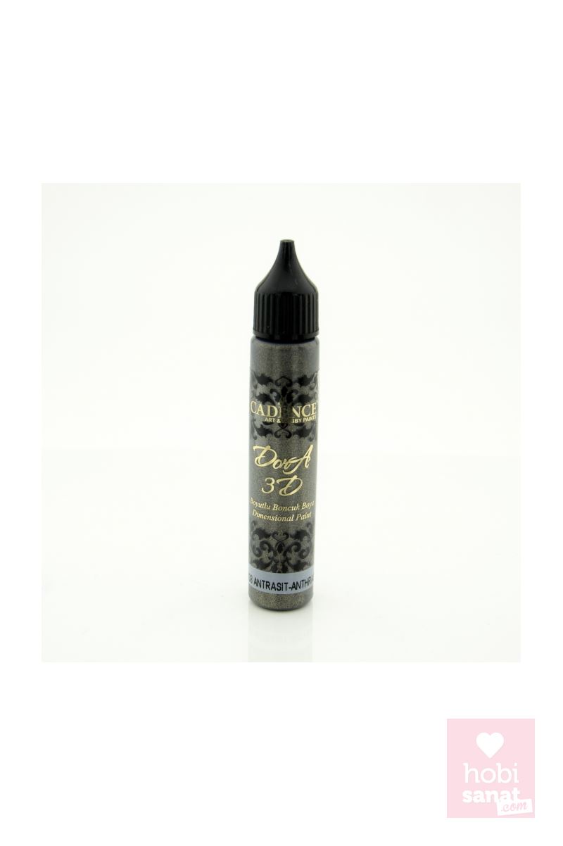 3D Dora Boncuk Boyutlu Boya ANTRASİT