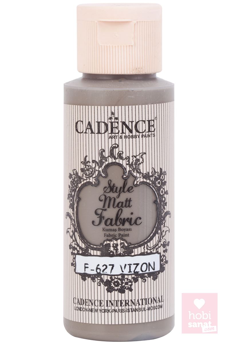 Cadence Style Matt Kumaş Boyası Vizon