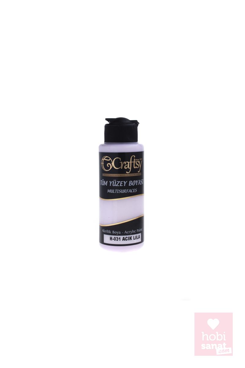 Craftsy Tüm Yüzey Boyası (Multisurface) Açık Lila