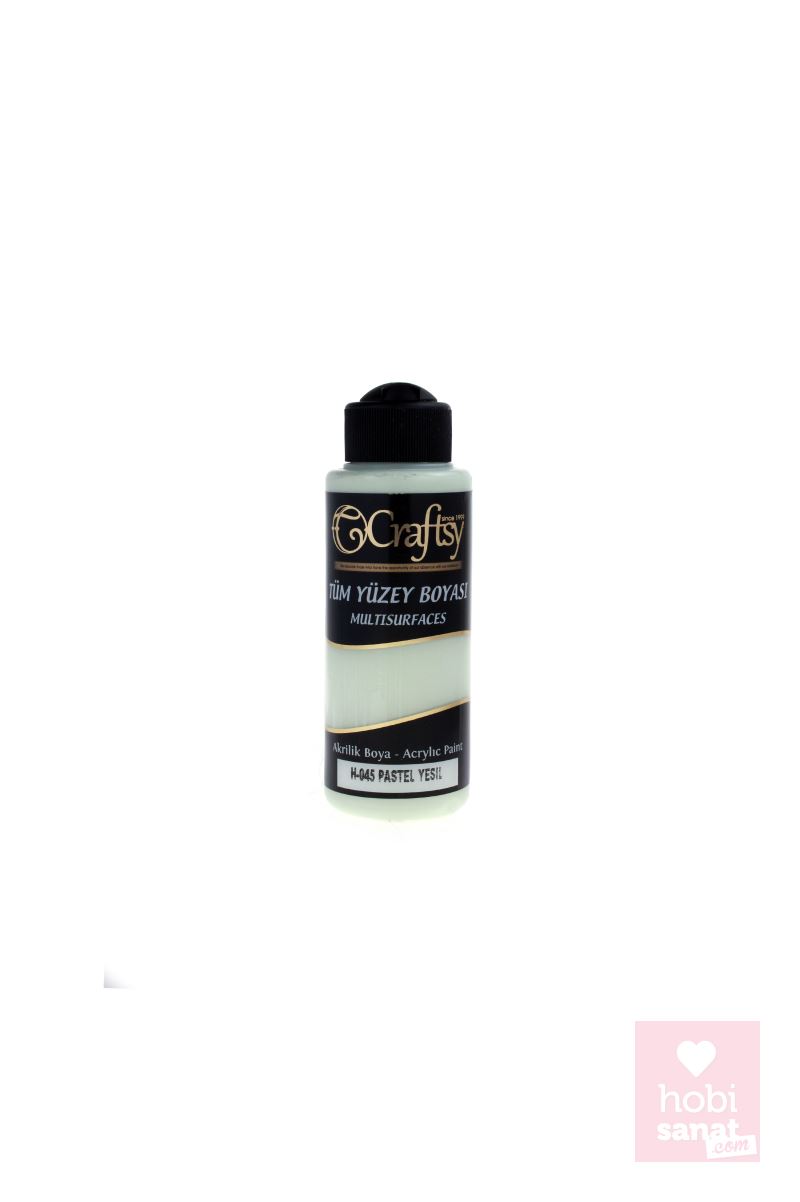 Craftsy Tüm Yüzey Boyası (Multisurface) Pastel Yeşil