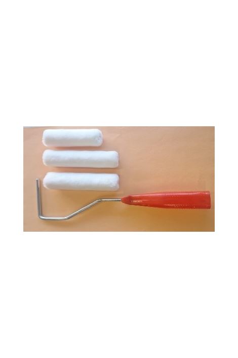 RULO 3'LÜ SET / 10 cm 2 ADET  + 7,5 cm  1 ADET KADİFE UÇ