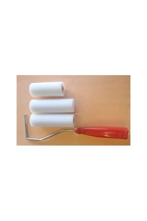 3 LÜ RULO SET /10 cm  2 ADET SÜNGER + 7,5 cm 1 ADET SÜNGER UÇ