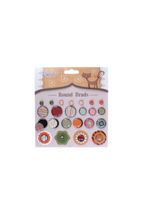 Craftsy Round Brads Rbd01