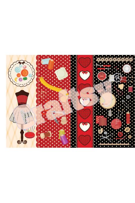 Craftsy Dekupaj Kağıdı Model 8